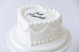 Heart Shaped Wedding Cake