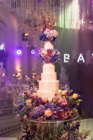 Charlotte & Charles' Wedding Cake at The Savoy, London