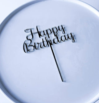 Add-on: Lux Silver Acrylic Topper
