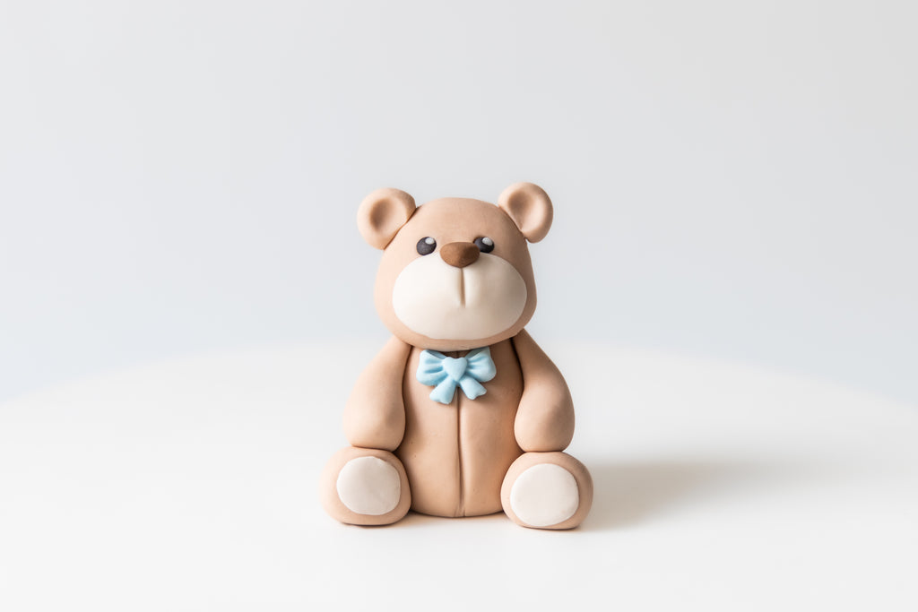 Add-on: Handcrafted Cake Topper – Teddy – Hall Of Cakes
