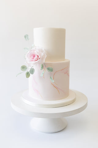 Marble Rose - Celebration Cake