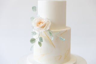 Marble Rose - Celebration Cake
