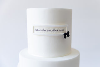 Wedding Cake Message