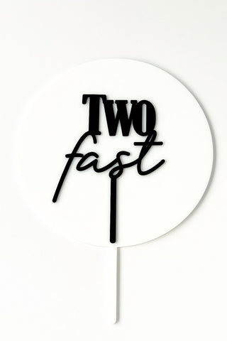 Add-on: Lux Black Acrylic Topper