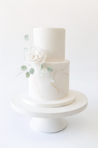 Marble Rose - Celebration Cake